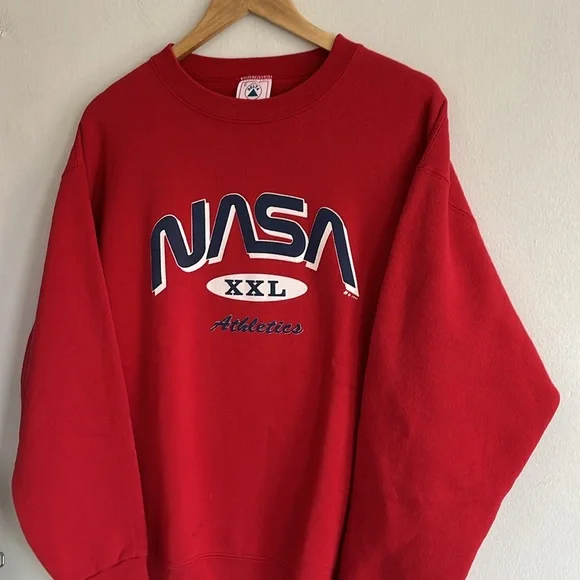 Vintage Nasa Athletics Crewneck / 1997 / Large / Delta - Picture 3 of 8